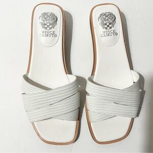 Vince Camuto / YDELLE White Leather Sandals